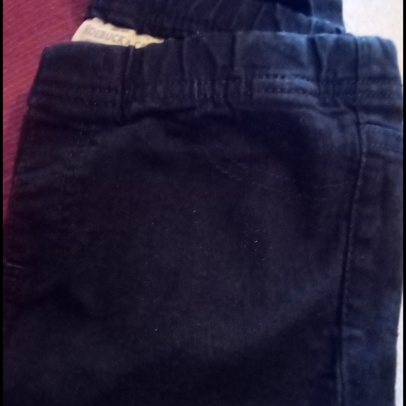 Vtg 1970s Roebuck & Co kids black skinny leg denim - Picture 6 of 11